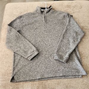 Men's Hagger 1/4 Zip Sweater XL Gray